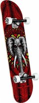 Powell Peralta Powel Peralta Vallely Elephant Shape 243 8.25 Skateboard Complete - Red