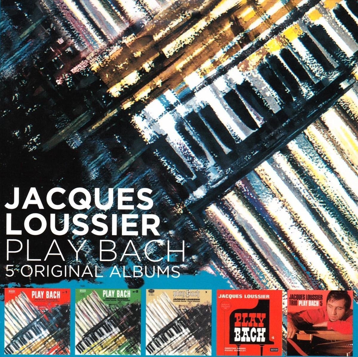 Jacques Loussier - Play Bach 5 Original Albums (5 CD)