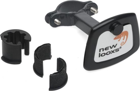 New Looxs Toscane SmartLock Afneembare Fietsmand Stuur - 19 liter - Staal - Zwart van New Looxs — afbeelding 5