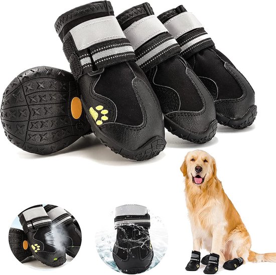 Hondenschoenen, bescherm zijn poten buitenshuis