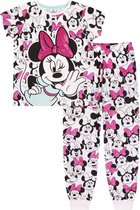 Mini Mouse DISNEY tweedelige pyjama met pailletten en inzetstukken van glitter 7-8 jaar 128 cm