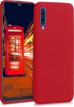 kwmobile Hoesje voor Samsung Galaxy A50 - Telefoonhoesje in rood - Back cover