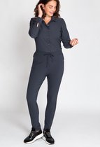 Grijze Broek/Pantalon van Je m'appelle - Dames - Travelstof - Maat L - 2 maten beschikbaar