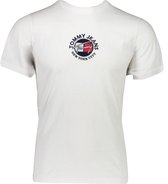 Tommy Hilfiger T-shirt Wit Normaal - Maat XS - Heren - Herfst/Winter Collectie - Katoen