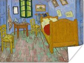 Poster Slaapkamer in Arles - Vincent van Gogh - 120x90 cm
