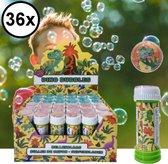 Decopatent Gifts 36PCS Dinosaurus Bulle soufflante - 50ML - Cadeaux à distribuer pour les enfants - Klein Jouets