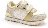 Michael Kors MK00292 Billie Jogger H&L Vanilla/Gold Klittenband sneaker meisjes sneaker