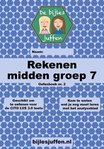 Oefenboek - CITO - rekenen - midden groep 7 - deel 2 - basisonderwijs - de bijlesjuffen - oefenen - citotoets - LVS - kinderen - boeken - leren - school - Einstein - werkboek van m