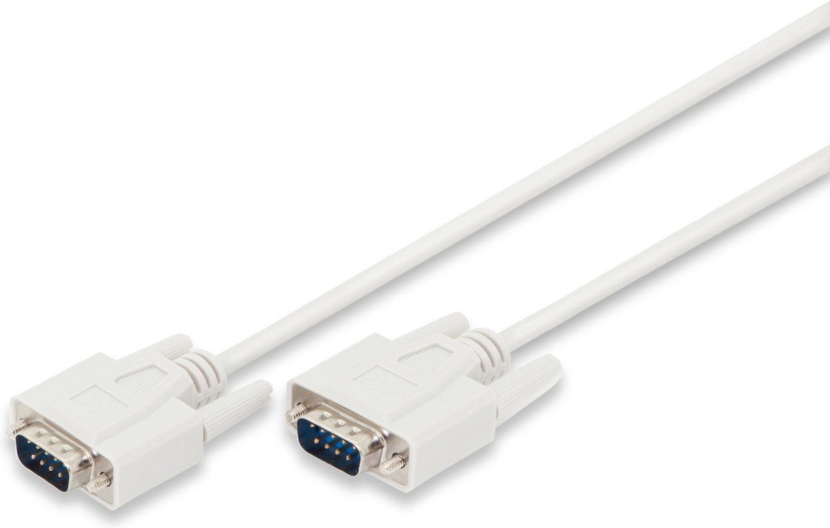 Digitus AK-610107-020-E seriële kabel Beige 2 meter DSUB, 9-pin