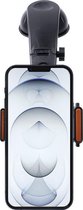 Shop4 - iPhone 13 Autohouder 3 in 1 Dashboard en Ventilatiehouder Zwart