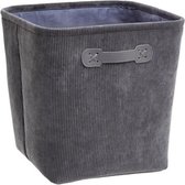 Opbergdoos 31x31 cm - Grey Velvet