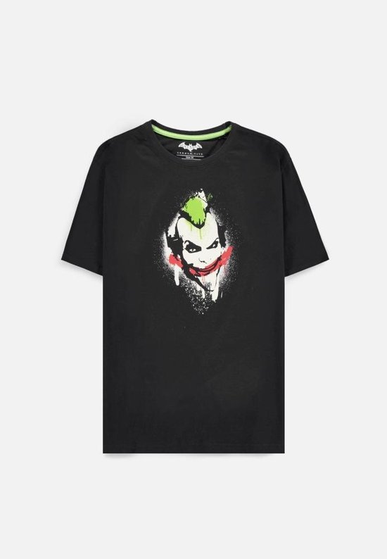DC Comics Batman Heren Tshirt The Joker Zwart