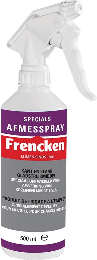 Frencken, produit de lissage et de finition pour châssis, 500 ml.