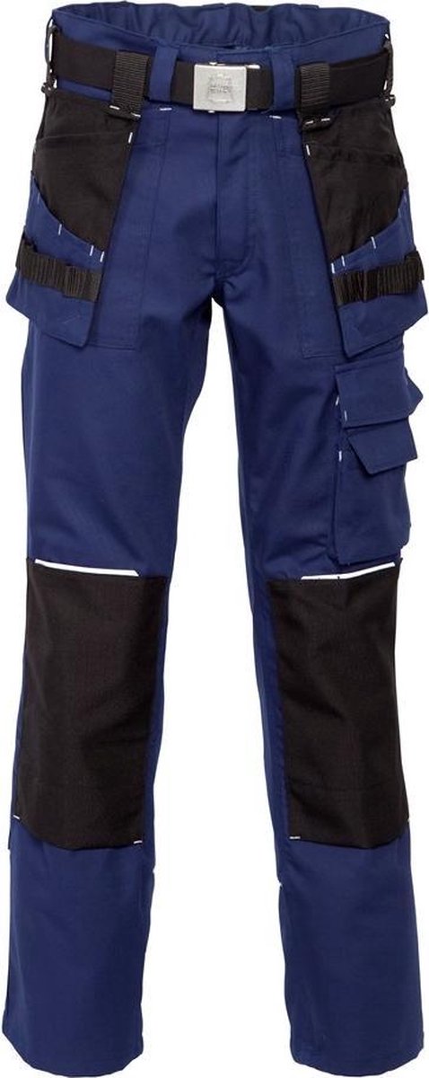 HAVEP Werkbroek Worker Pro 8730 - Indigo Blauw/Zwart/Zilvergrijs - 62