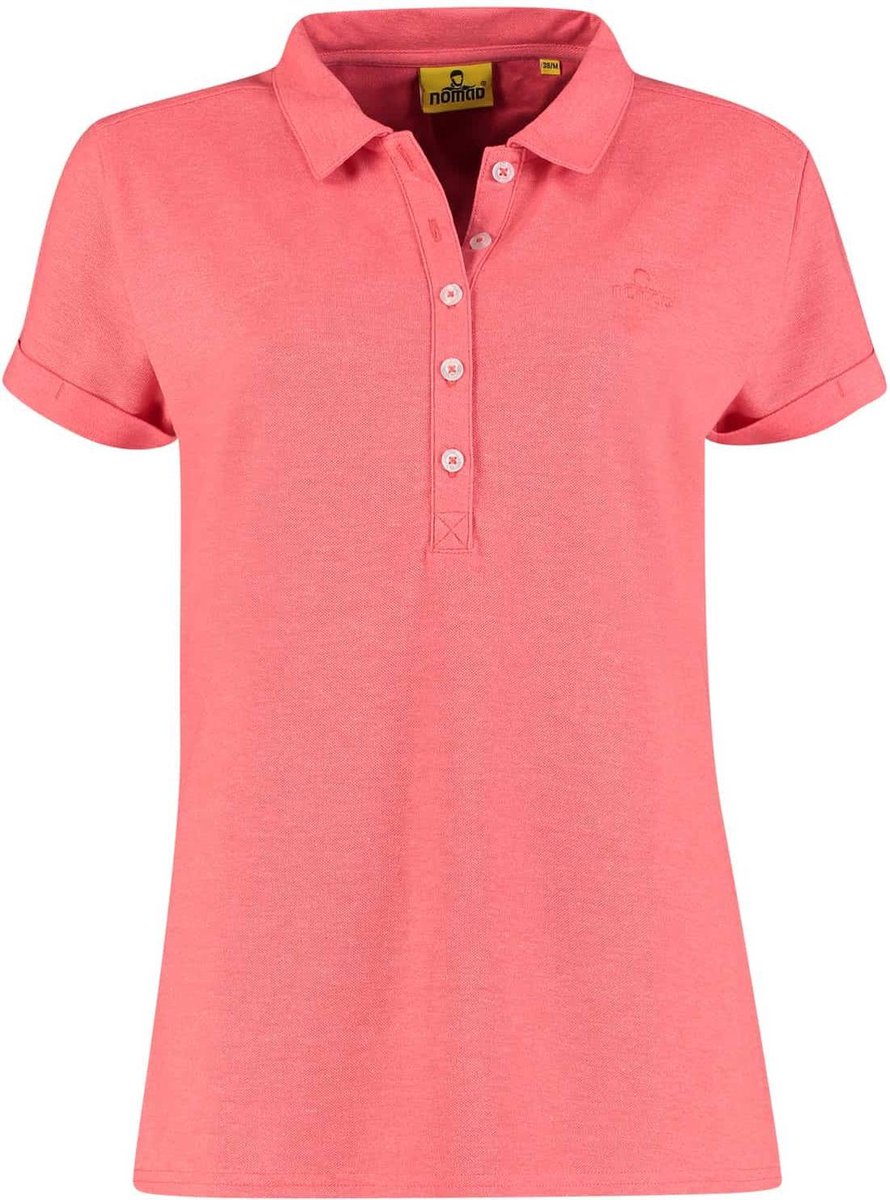 NOMAD® Polo coral Dames