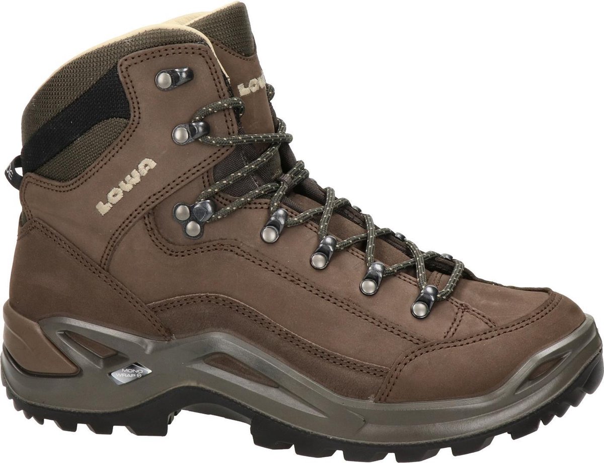 Lowa Renegade LL Mid Wandelschoenen Heren 43.5 Espresso