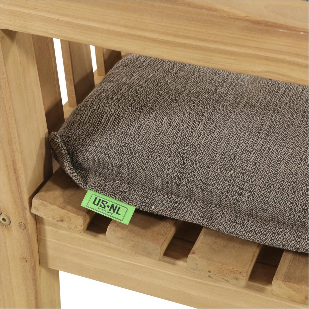Lesli Living Outdoor Living tuinbankkussen - 120 x 47 x 6 cm - Taupe