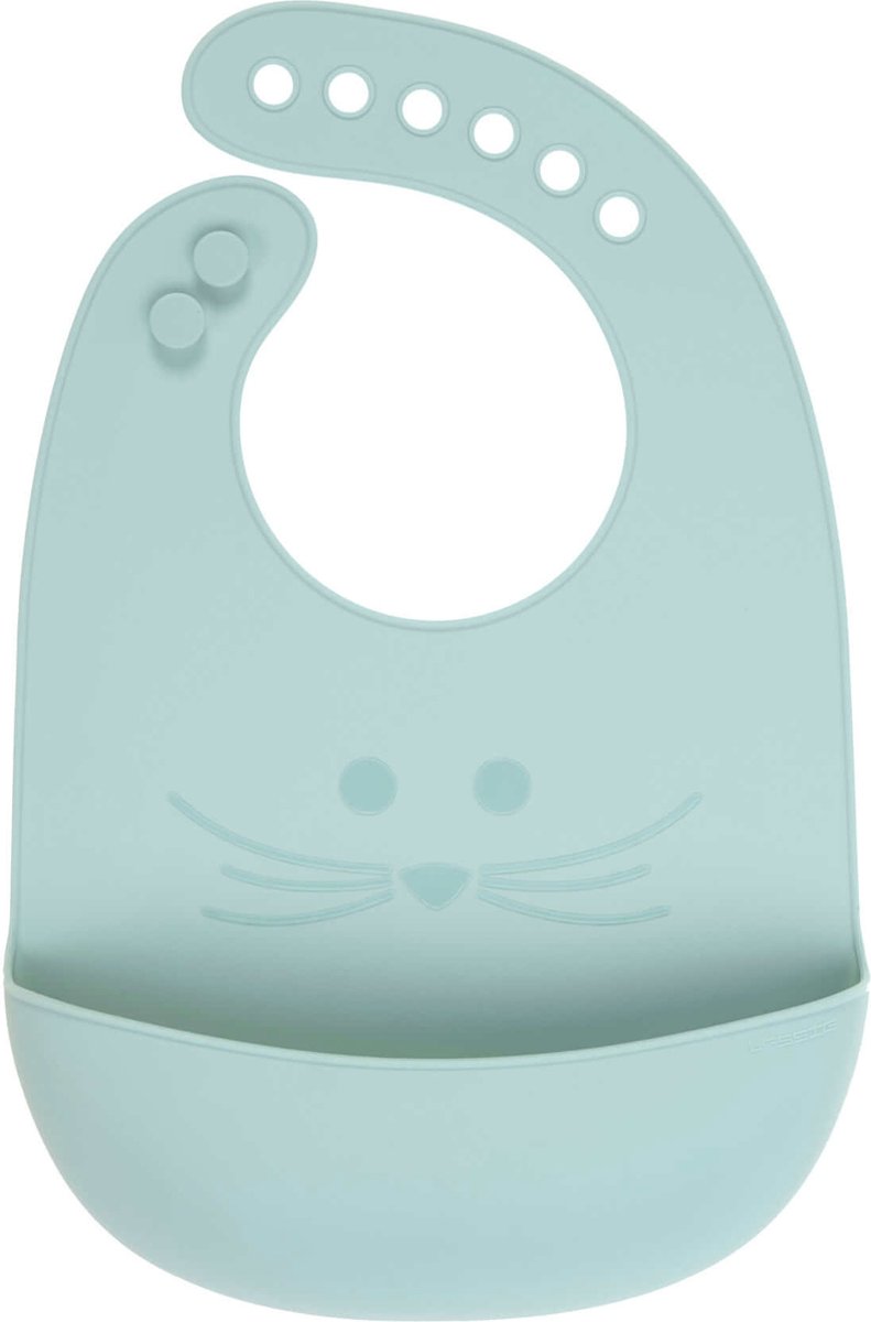 Goedkoopste Lässig slabbetje Silicone Little Chums Mouse blue 6 tot 24 maanden