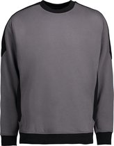 ID-Line 0362 Sweatshirt Grijs/Zwart4XL