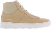 Mid Court Suede Beige Unisex  maat 44 Beige