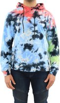 Tie Dye Hoodie Heren  maat L Blauw