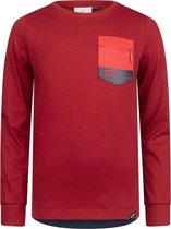 Retour jongens shirt Cornelio Bloodstone Red