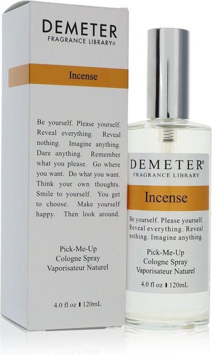 Goedkoopste Demeter Incense Cologne Spray (unisex) 120 Ml For Women
