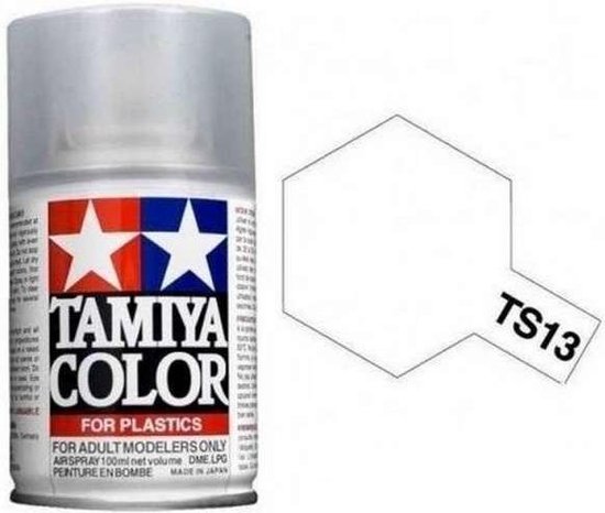 Tamiya TS-13 Clear Varnish - Gloss - Acryl Spray - 100ml Verf spuitbus