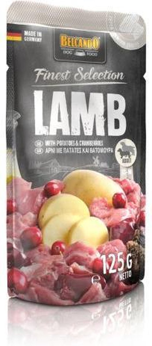 Belcando Natvoer - Lam met rijst en tomaten - 6 x 400 gram