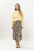 Sissy-Boy - Midi rok met all over paisley print en v-shape