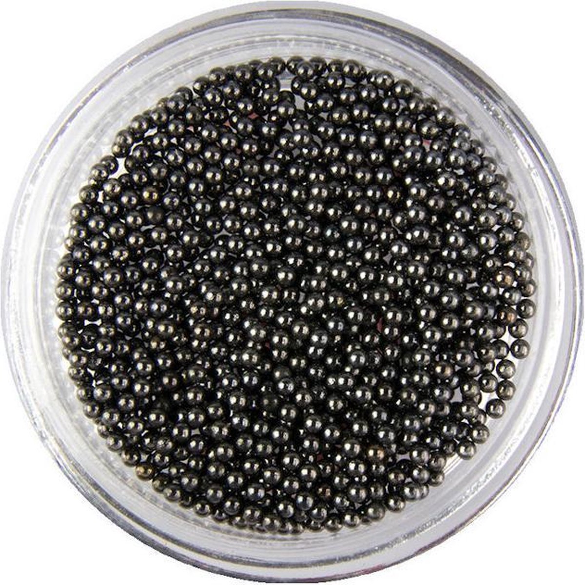 DRM Nageldecoratie Kaviaar Zwart 1mm #4