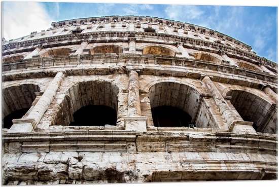 Acrylglas - Colleseum - 90x60cm Foto op Acrylglas (Met Ophangsysteem)