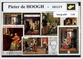 Pieter de Hoogh – Luxe postzegel pakket (A6 formaat) : collectie van verschillende postzegels van Pieter de Hoogh – kan als ansichtkaart in een A6 envelop - authentiek cadeau - kado - geschenk - kaart - Nederlandse schilder - Barok - gouden eeuw