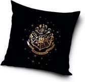 sierkussen Harry Potter junior 40 x 40 cm zwart