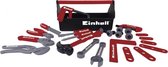 gereedschapskist kids Einhell 28 cm rood 24 stuks