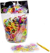 loombandjes Colorful junior rubber 600-delig