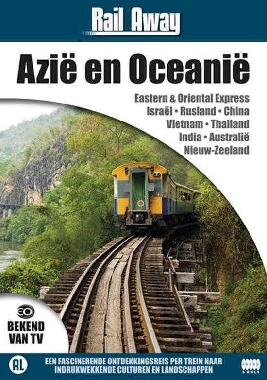 Rail Away Continenten - Azie En Oceanie (DVD)