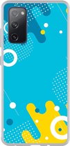 Smartphonebooster Telefoonhoesje - Back Cover - Geschikt Voor Samsung Galaxy S20FE - Blue En Blue