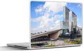 Laptop sticker - 11.6 inch - Rotterdam - Station - Wolken - 30x21cm - Laptopstickers - Laptop skin - Cover