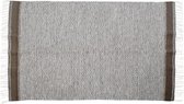 Tapijt DKD Home Decor Beige Katoen Ruiten Boho (180 x 120 cm)