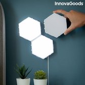 Set van modulaire magnetische LED-panelen met touch control Tilight InnovaGoods (Set van 3)