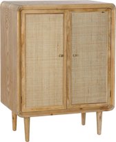 Dientafel DKD Home Decor Rotan Spar MDF (80 x 40 x 105 cm)