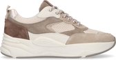 Sacha - Dames - Beige dad sneakers - Maat 38