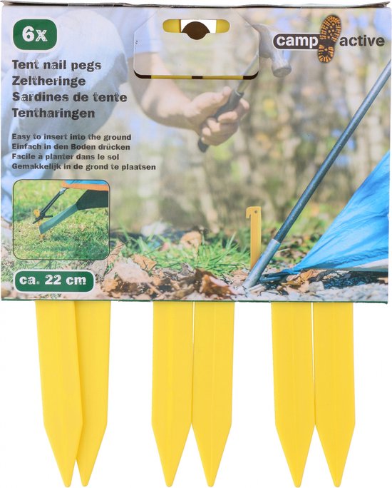 Tent Haringen - Tentharingen - Camp Active - Kunststof — afbeelding 3