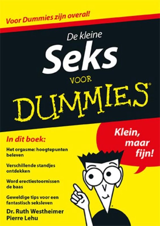 Voor Dummies - De kleine seks voor dummies - cover