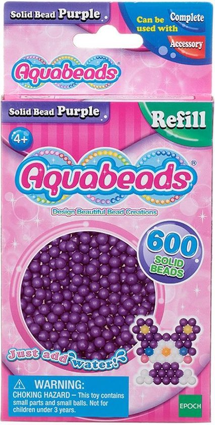 Aquabeads La recharge perles violettes