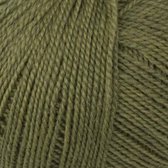 Lanita - Ecologische wol - 100% merino breiwol - 50 gram - voor breinaald 4 tot 4,5mm - 126 khaki
