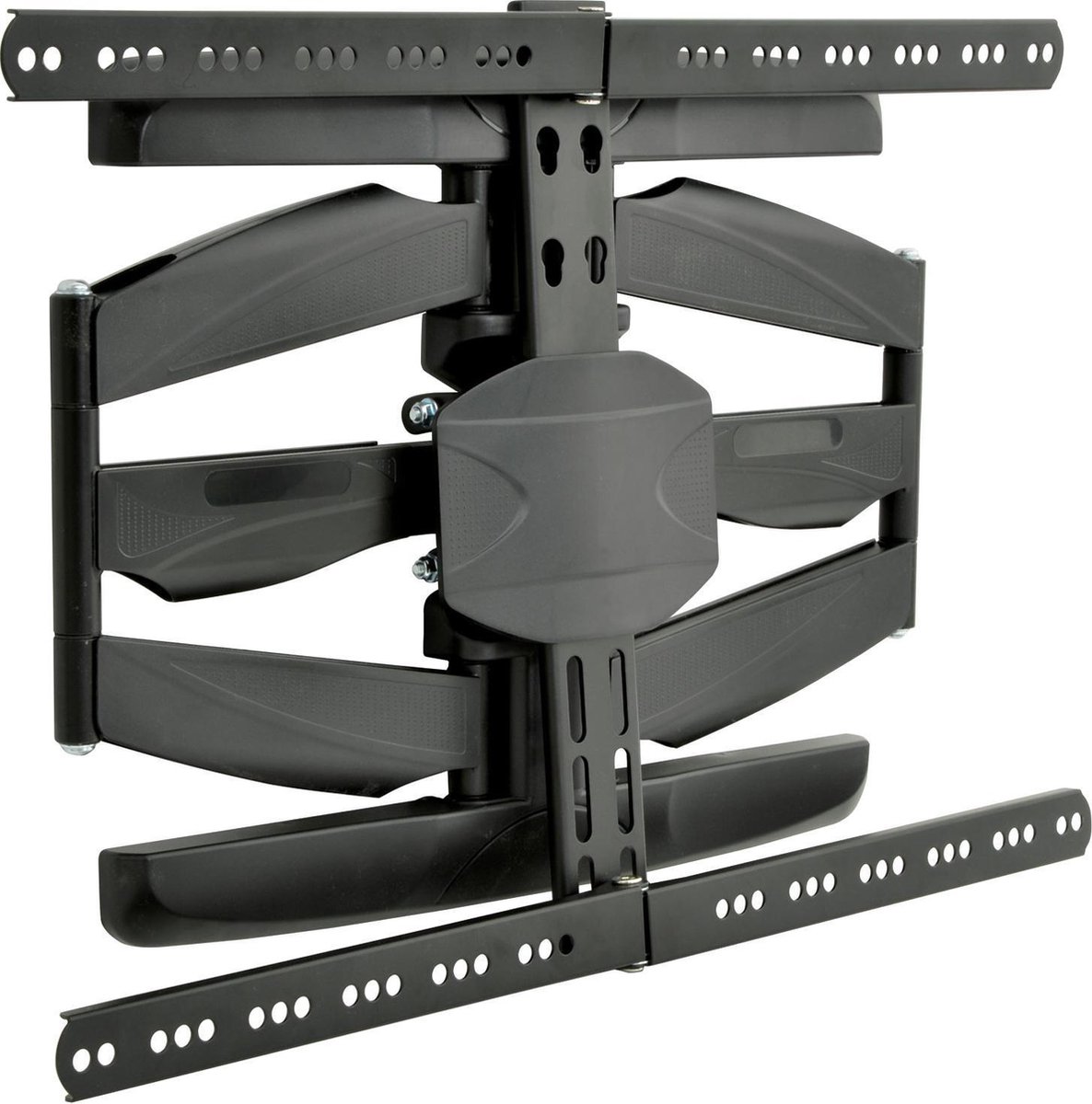 AV:Link CC601 Volledig beweegbare tv-muurbeugel met dubbele arm voor gebogen en platte schermen van 32 tot 75 inch