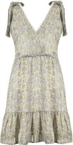 DEELUXE Jurk met print en franjes JADE Print Geo Flower