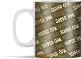 Mok - Cadeau opa - Vaderdag - Quote - 350 ml - Beker